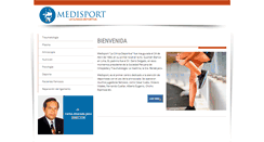 Desktop Screenshot of medisportperu.net